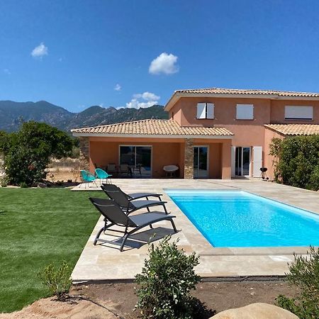 Villa Chez Geraldine Piscine Chauffee, Proche Plage Et Riviere Lecci Dış mekan fotoğraf